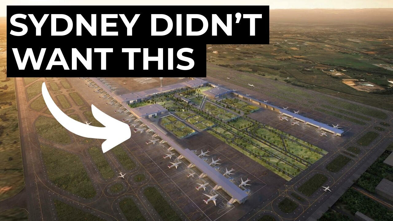 "Australia's $5BN Mega-Airport Just Finished 7 Months Early" 201K Views